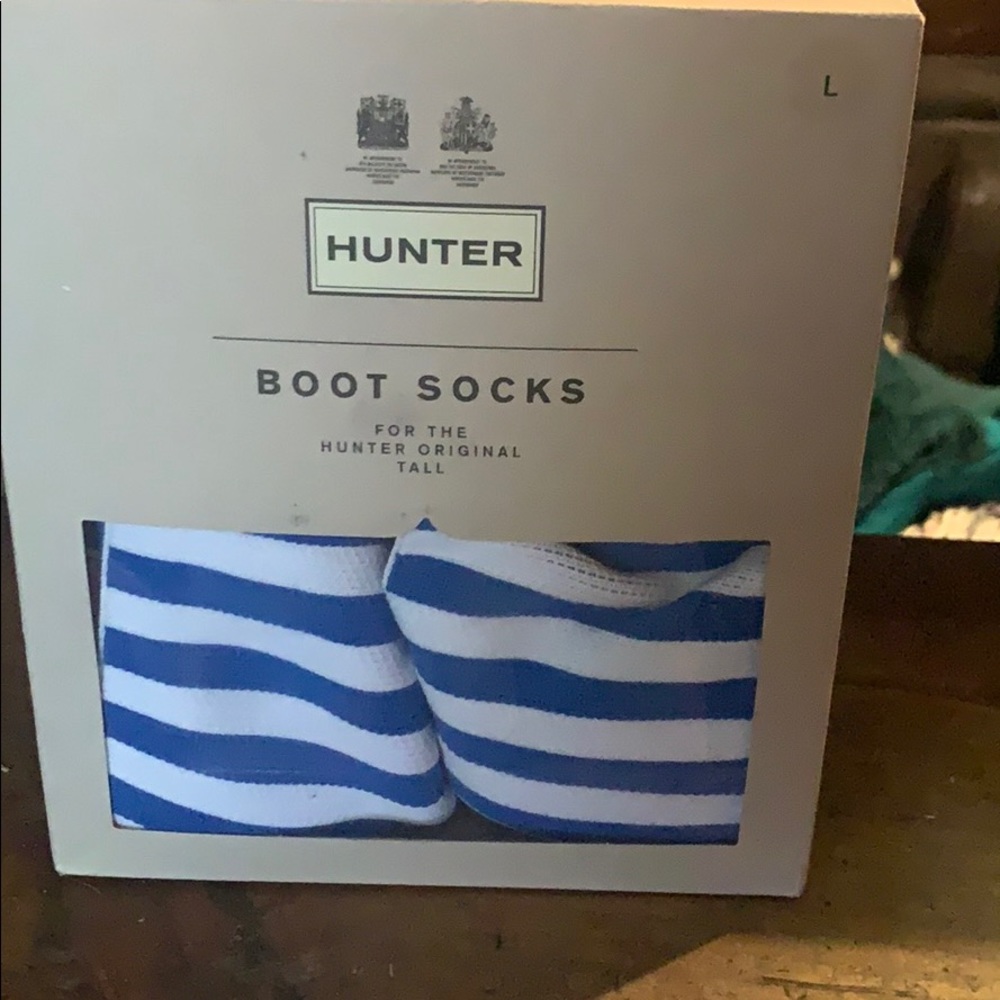 Hunter Boot Socks. Size Large. NIB